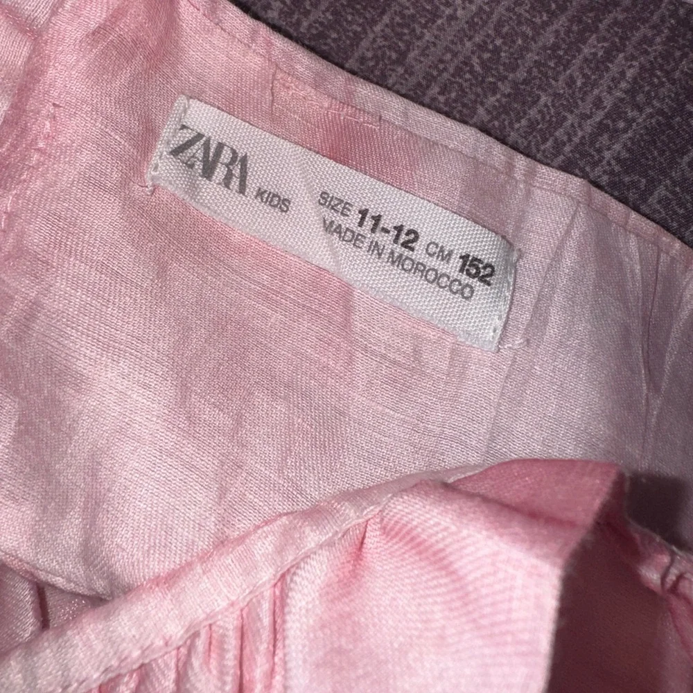 Zara Pink Ruffled Backless Sundress